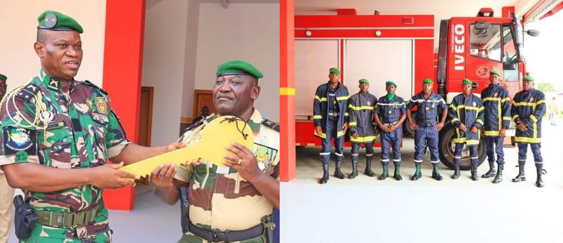 Inauguration de la caserne de pompiers d’Akanda : Un pas décisif vers la sécurité et l’efficacité