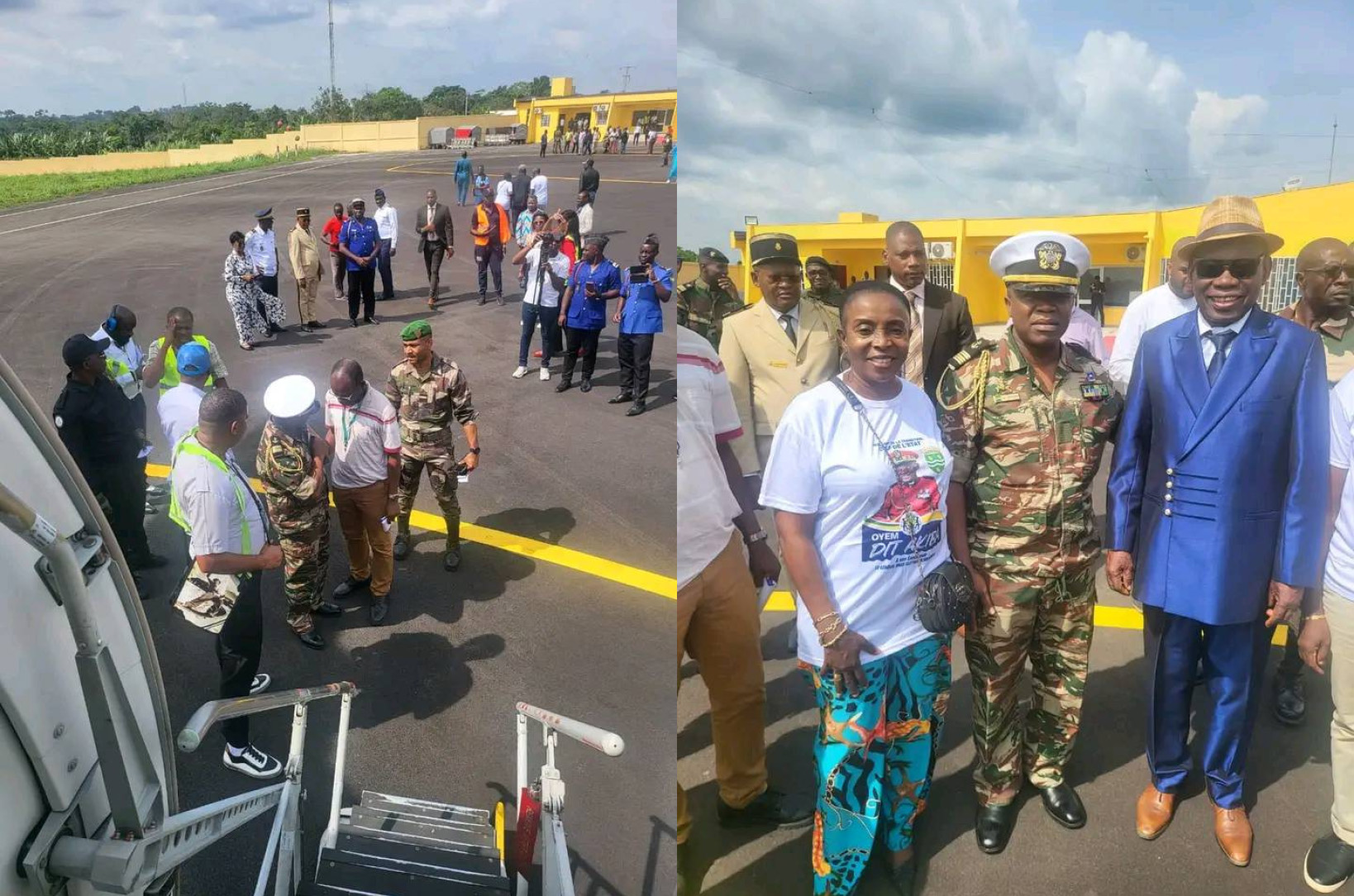 Le premier vol d’Afrijet à Oyem : un vol pour les « Mamadou », pas pour les « Makaya »