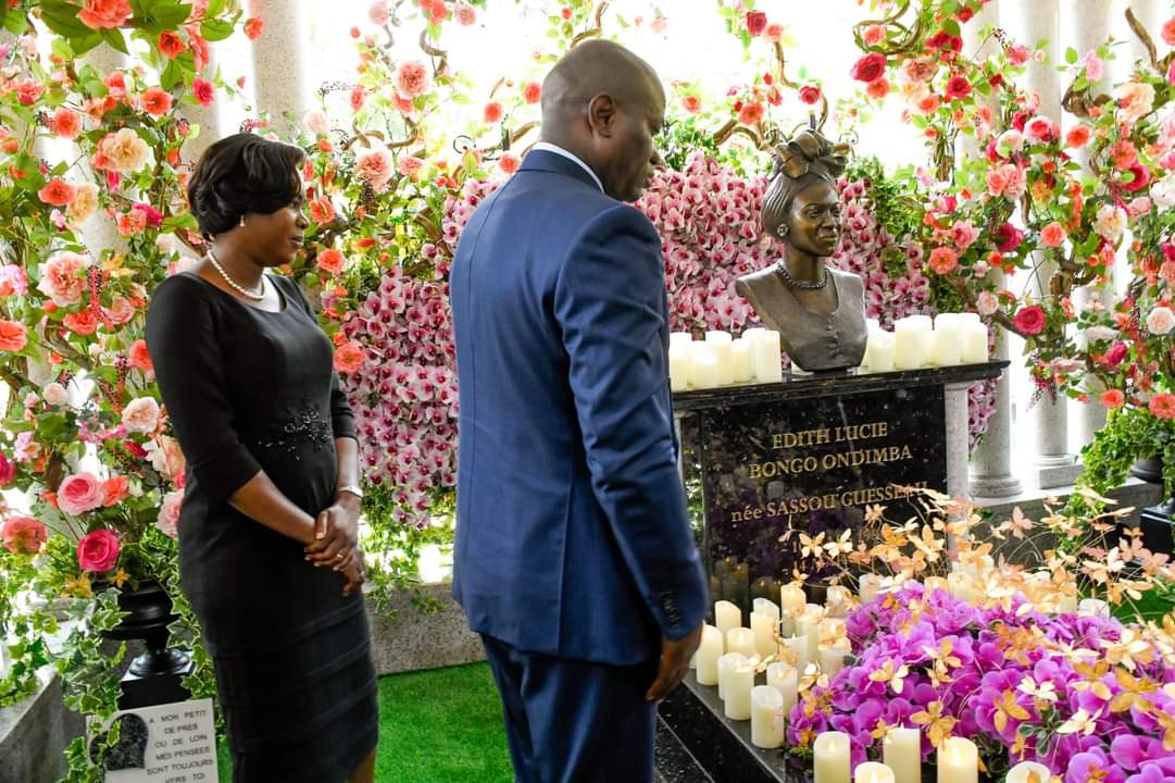 Congo : le Président Brice Clotaire Oligui Nguema se souvient avec respect d’Édith Lucie Bongo Ondimba.