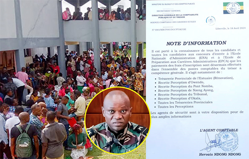 La continuité de l’escroquerie étatique au Gabon : Oligui Nguema interpellé.