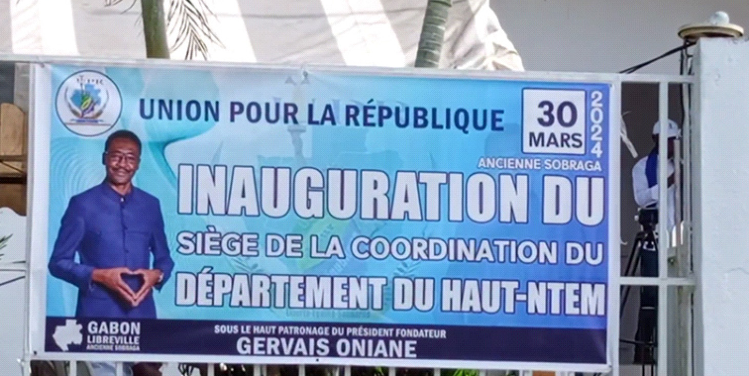 L’UPR de Gervais Oniane déploie ses forces à travers le Gabon : inauguration du siège du Haut-Ntem