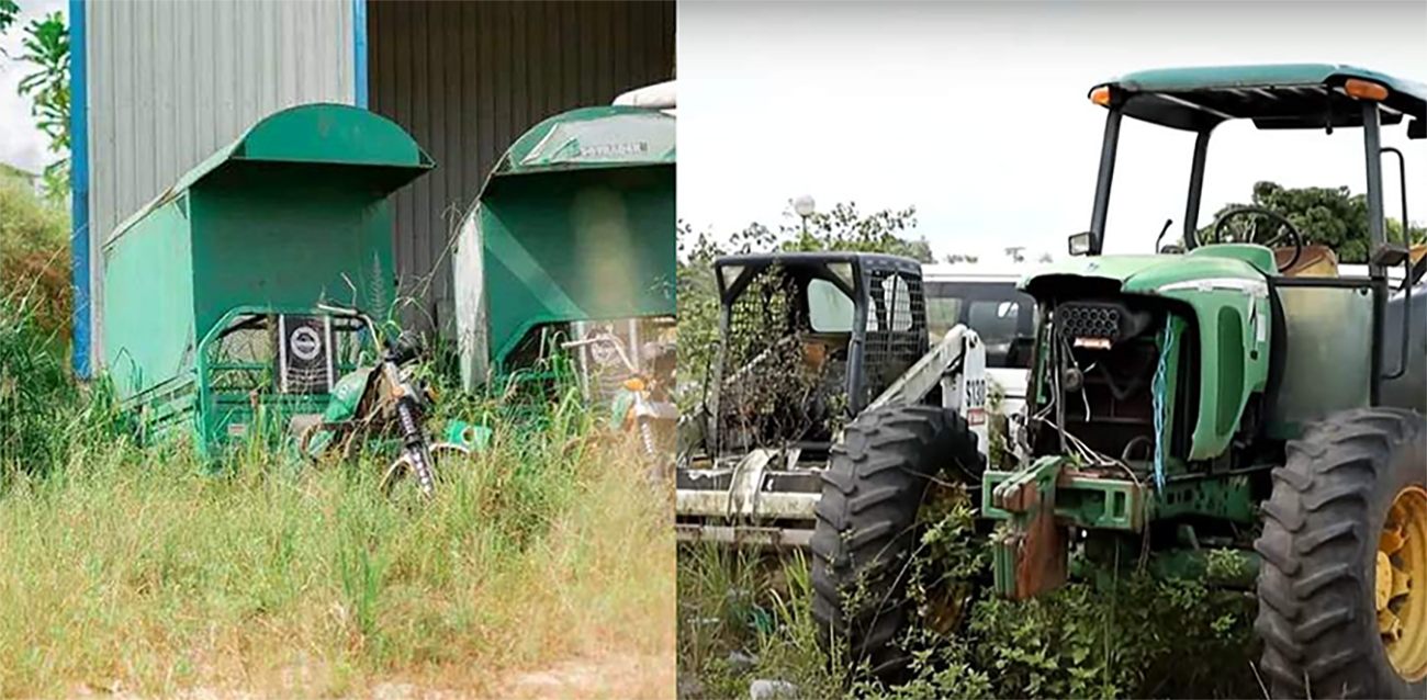 Abandonnée, Pillée, Ruinée : le crime contre la ferme Sotrader de Ntoum exige la justice d’Oligui