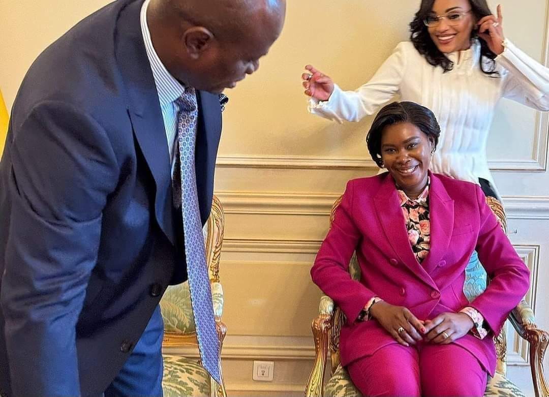 Oligui en France : Zita Oligui honorée par son époux président, la première dame du Gabon confirmée.