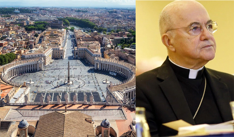 Vatican : L’archevêque Viganò viré par le Vatican pour ses clashs et ses théories complotistes