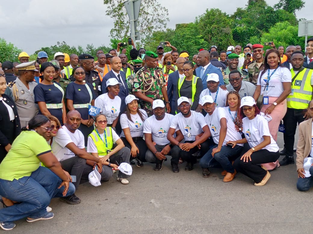 Inauguration de la voie de contournement Alibadeng : ADL, un pilier du développement urbain à Libreville.