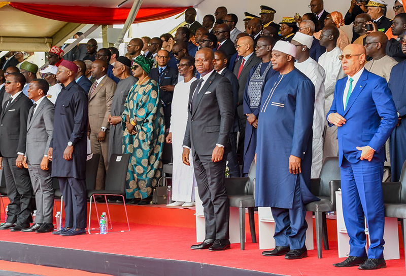 Commémoration du 80e anniversaire du massacre des tirailleurs sénégalais : Le Président Oligui Nguema aux côtés de son homologue sénégalais