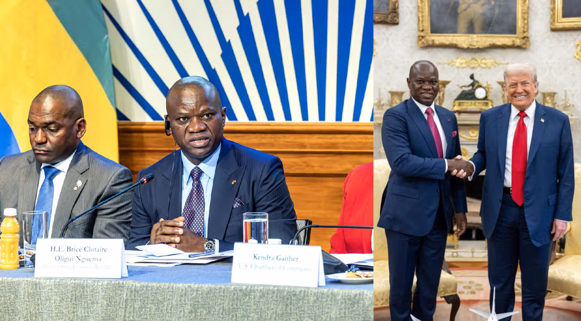 OLIGUI NGUEMA À WASHINGTON : UNE PRISE DE PAROLE QUI ROMPT AVEC LES ANCIENNES HABITUDES