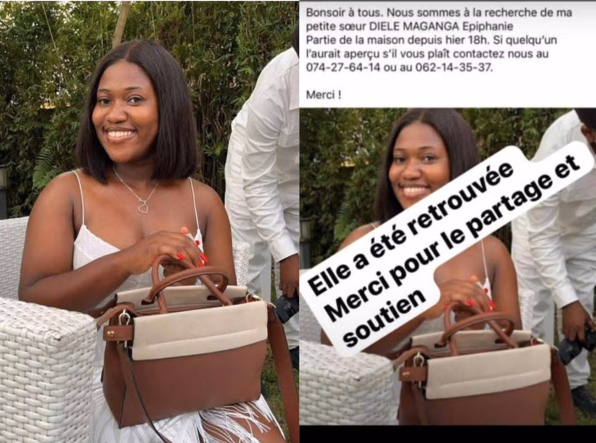 Émotion bafouée des Gabonais : disparition puis réapparition sans explication, Epiphanie et ses parents doivent des excuses